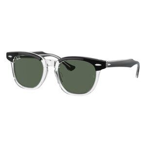 New RAY-BAN Black Square RJ9098S 715871 Sunglasses Women